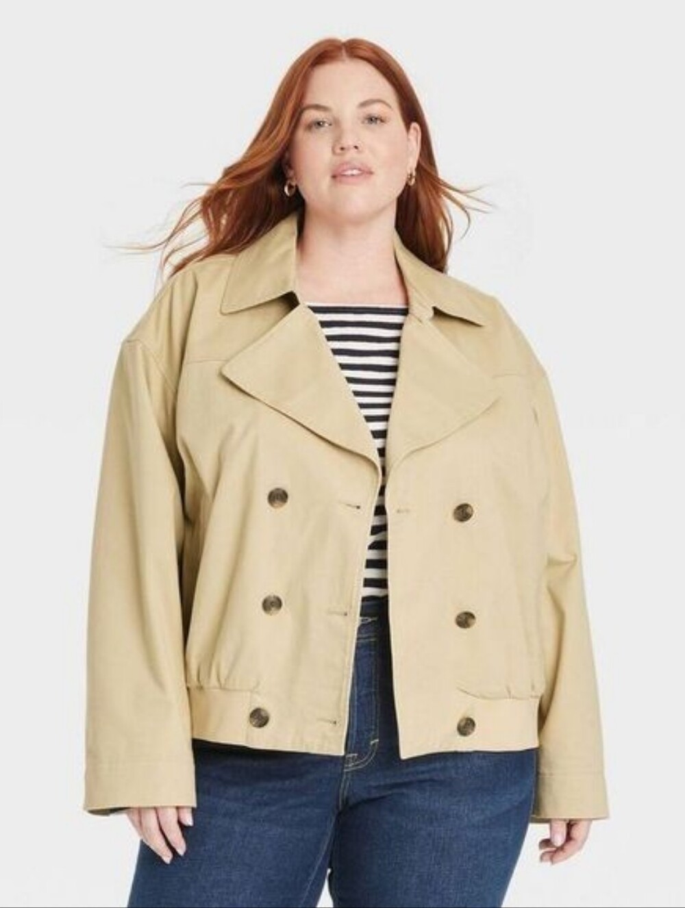 Universal Thread Short Trench Coat